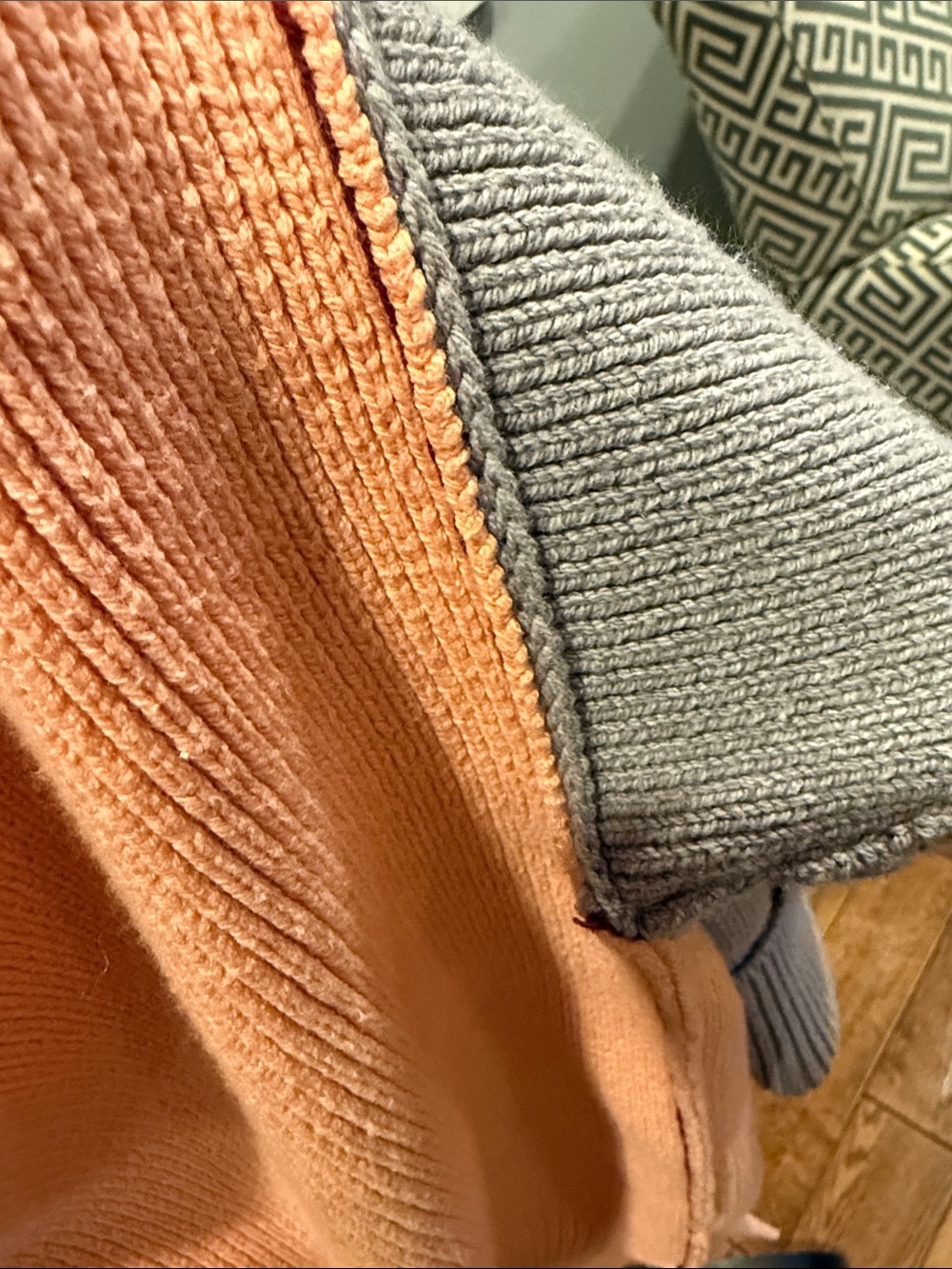Free People multi block sweater. - Picture 4 of 6